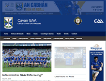Tablet Screenshot of cavangaa.ie